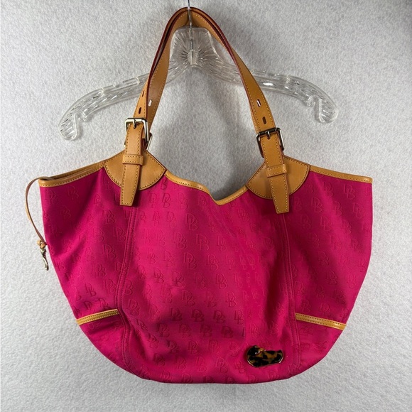 Dooney and Bourke Fuchsia Pink Tote - Picture 1 of 6